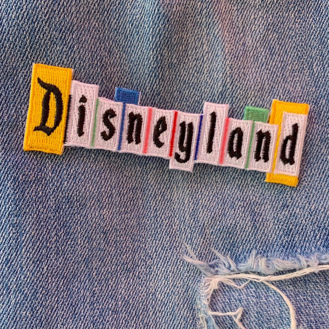 The Land Sign Iron on Patch