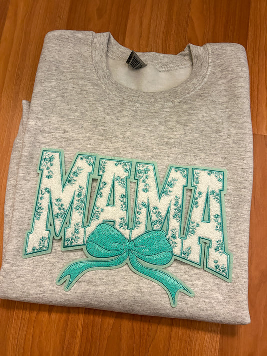 Mint Mama Patch Sweater