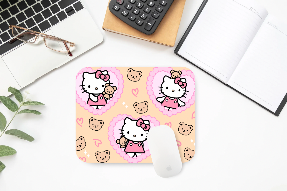 Kawaii Kitty Mouse Pad