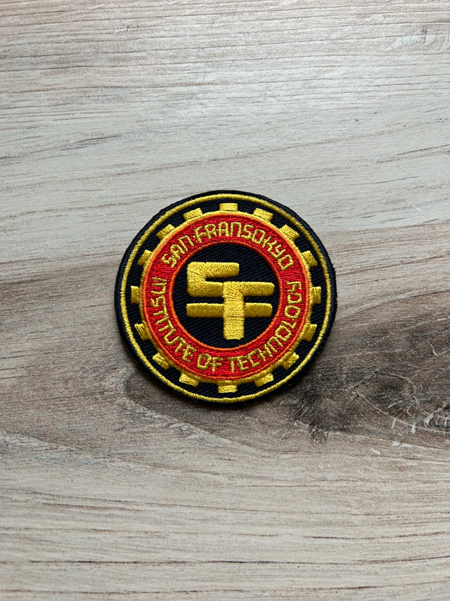 SF Institute of Technology Iron on Patch