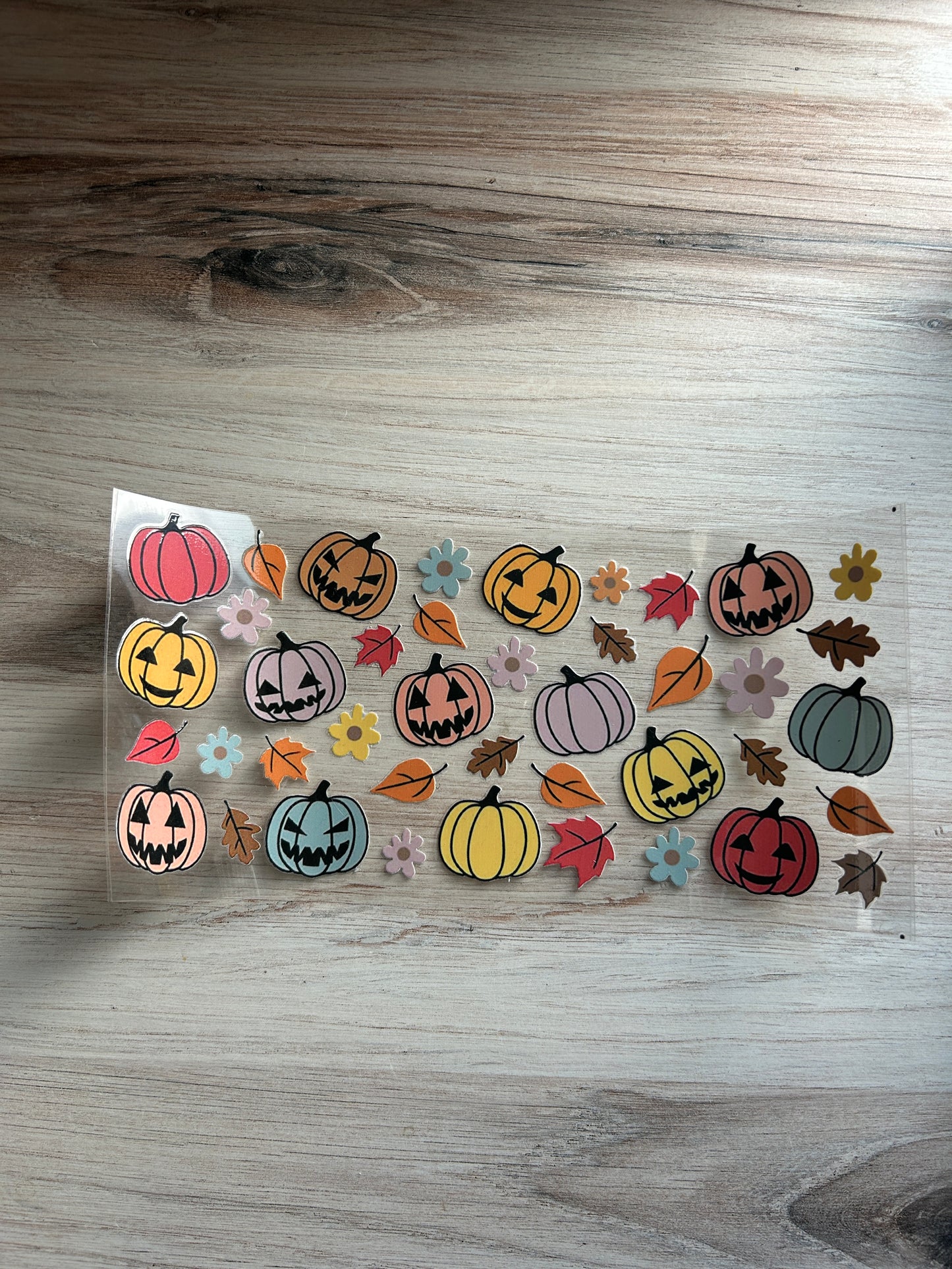 Spooky Pumpkins Cup Wrap