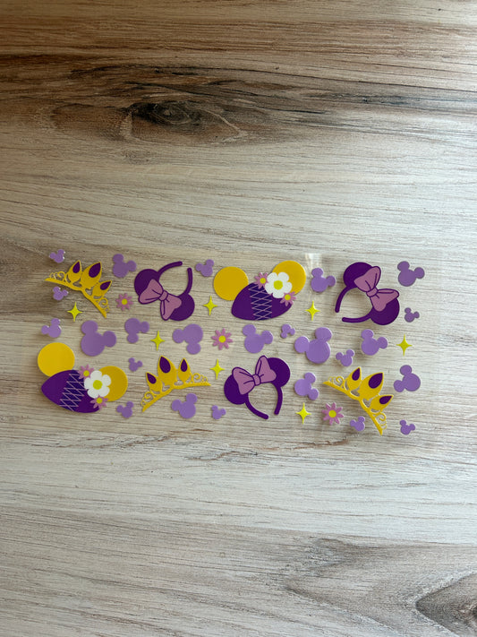 Lost Princess Confetti Cup Wrap