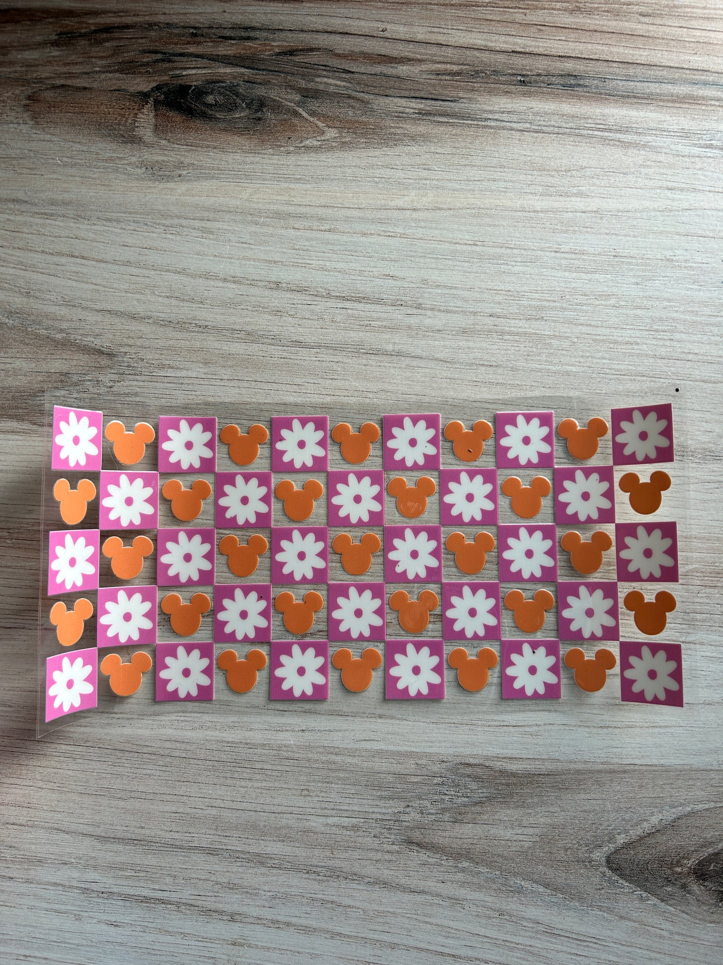 Checkered Mouse Cup Wrap
