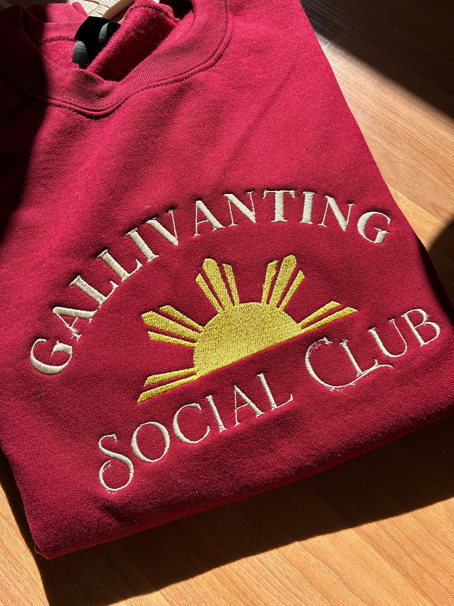 Gallivanting Social Club Embroidered Shirt