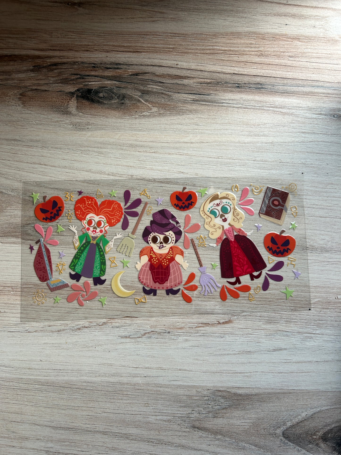 Spooky Sisters Cup Wrap