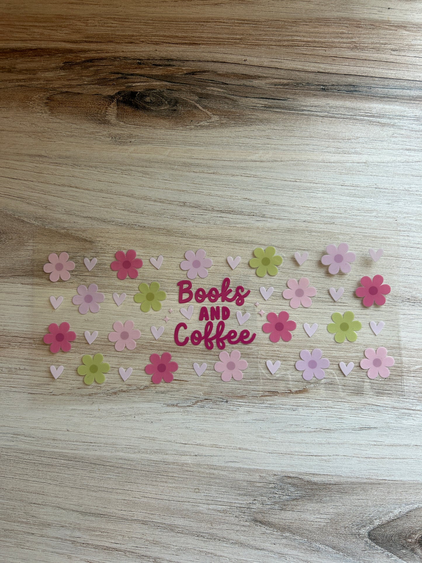 Books and Coffee Cup Wrap