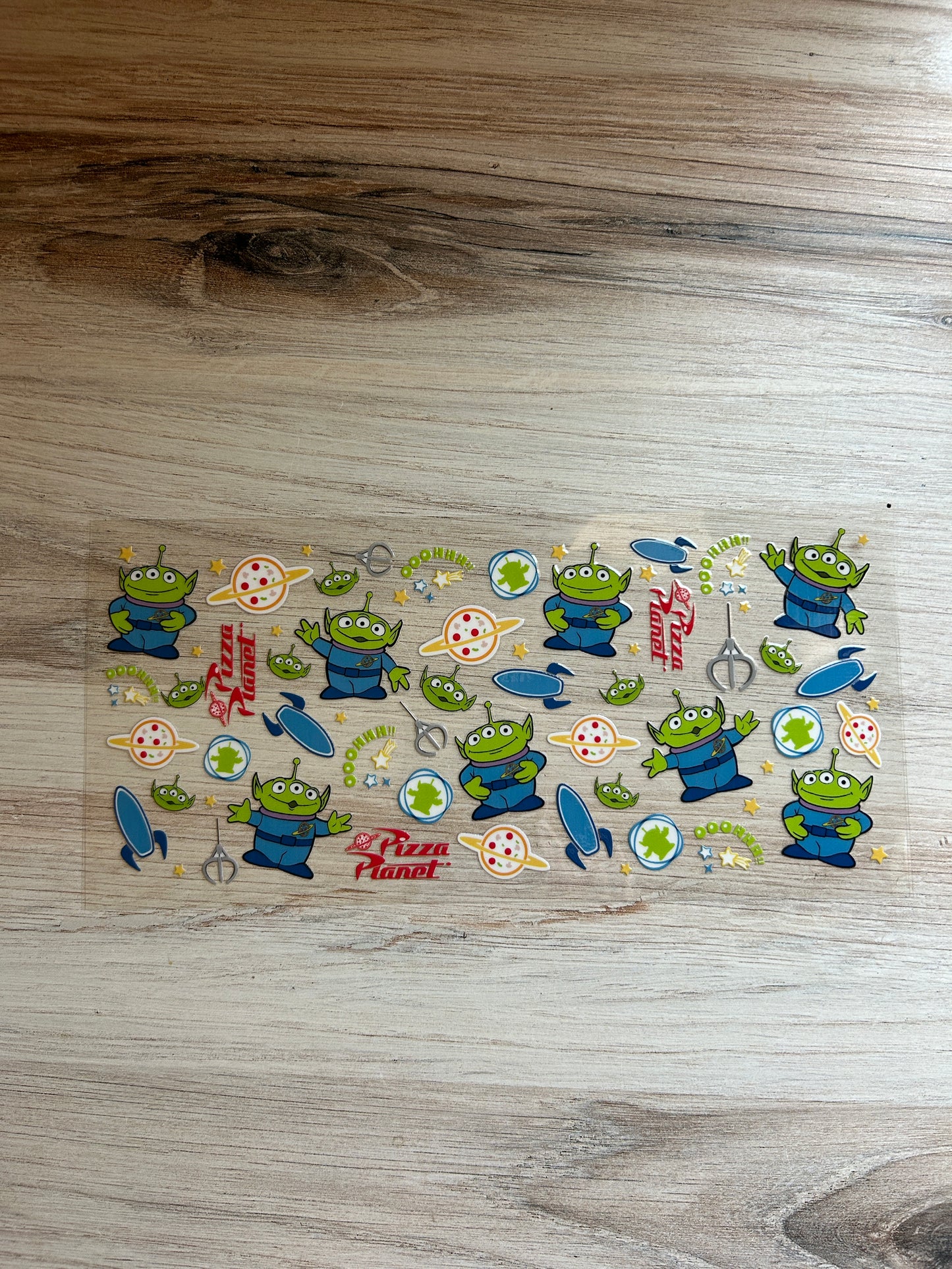 Green Aliens Cup Wrap