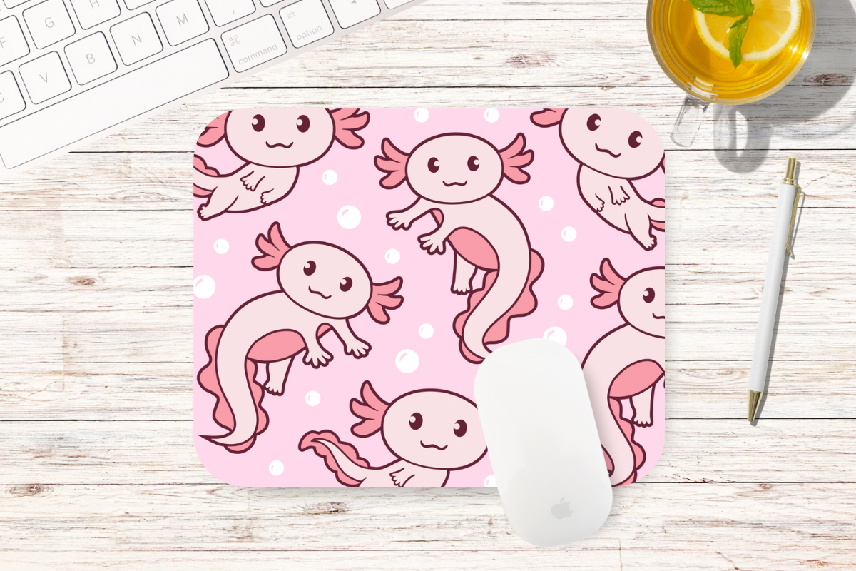 Axolotl Mouse Pad