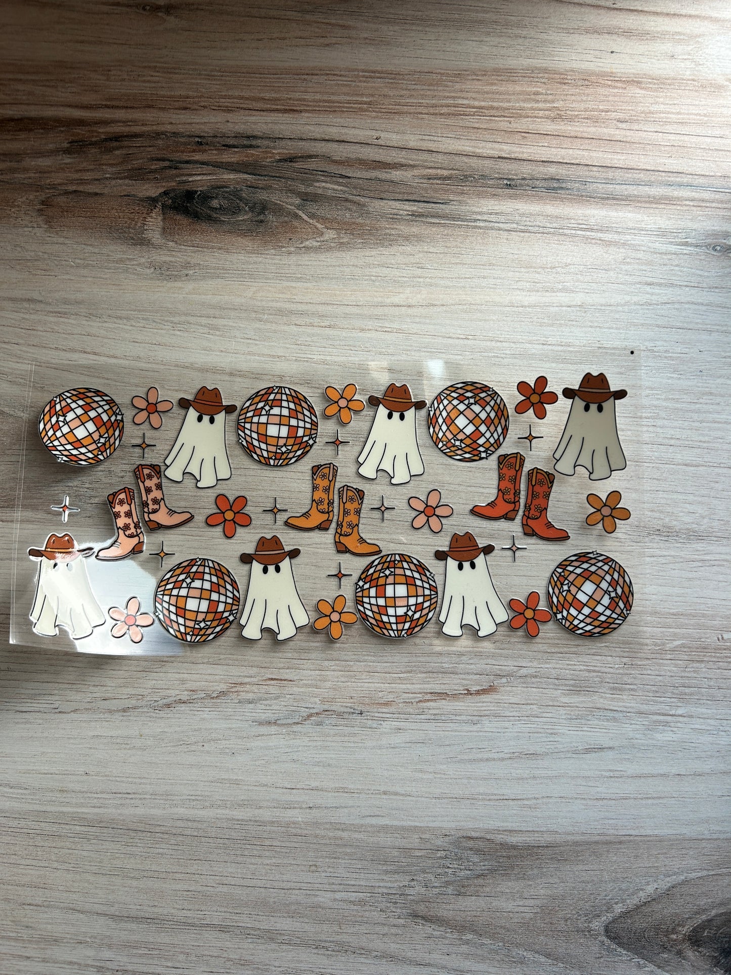 Cowboy Ghost Cup Wrap
