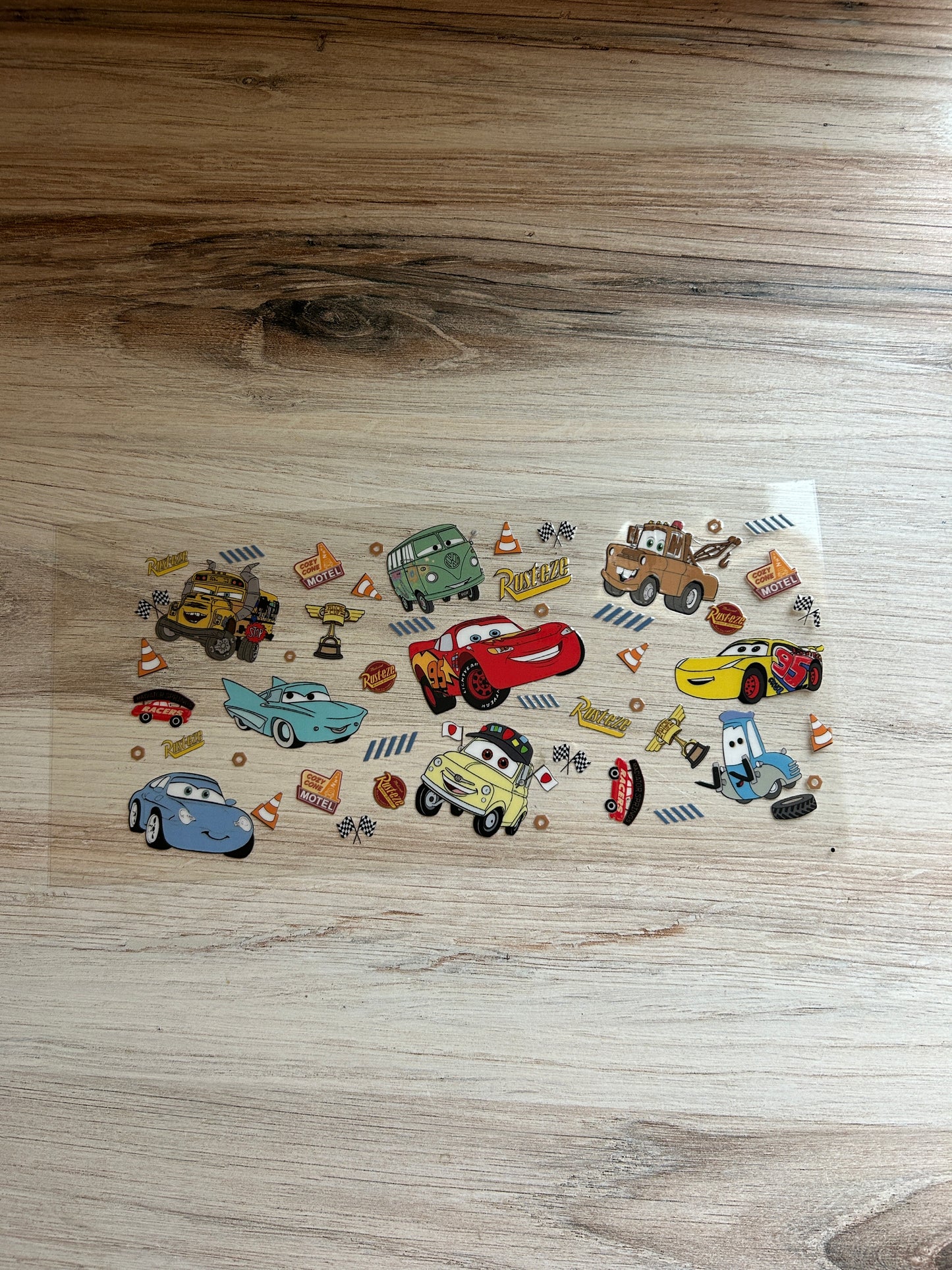 Cars Cup Wrap