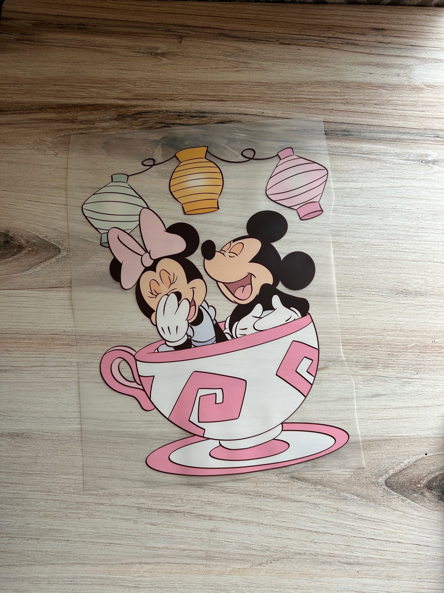 Mouse Teacup Transfer
