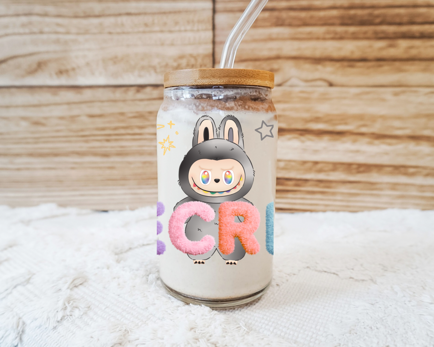 Monster Bubu Glass Cup