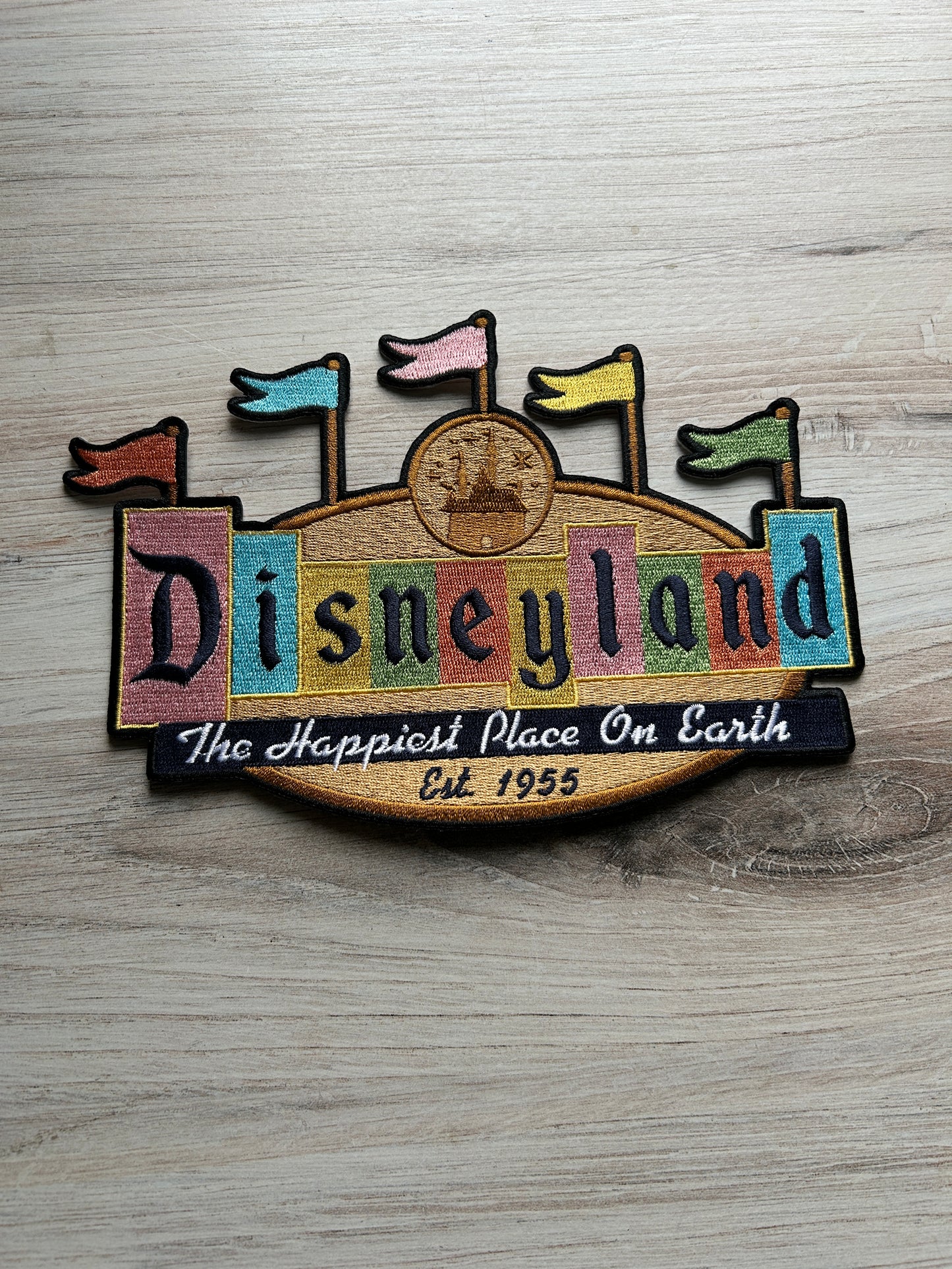 Vintage Sign Large Iron on Patch
