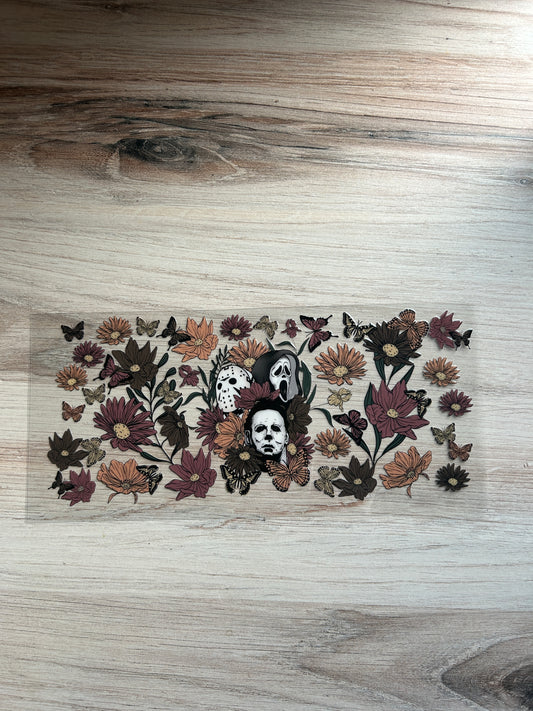 Horror Faces Cup Wrap