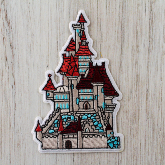 Beauty Castle Iron on Patch