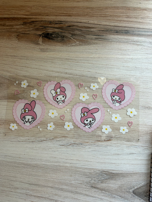 Kawaii White Rabbit Cup Wrap