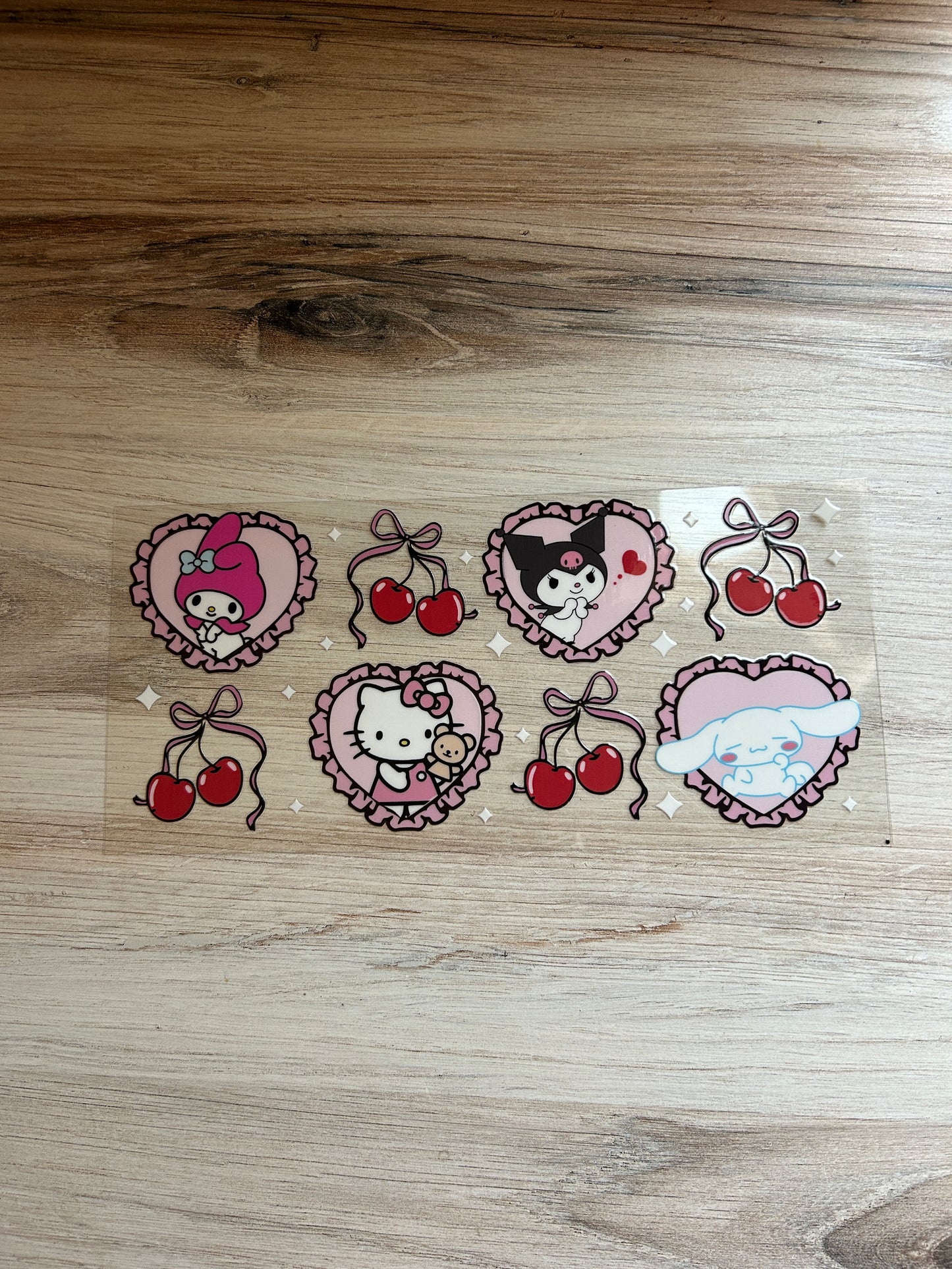 Coquette Kawaii Friends Cup Wrap
