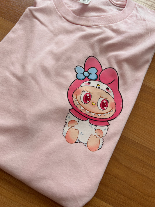 Kawaii White Rabbit Bubu Shirt