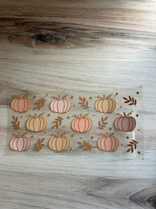 Neutral Pumpkins Cup Wrap