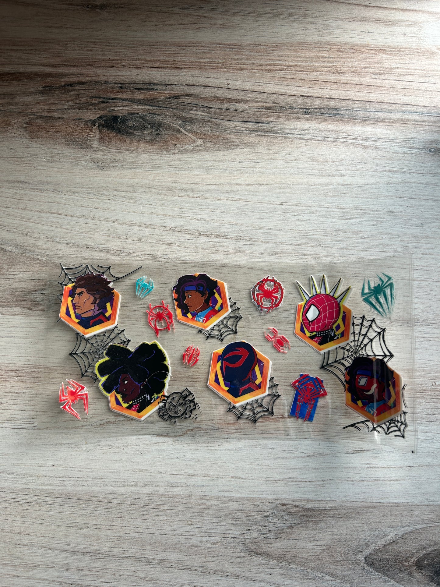 Spider Faces Cup Wrap