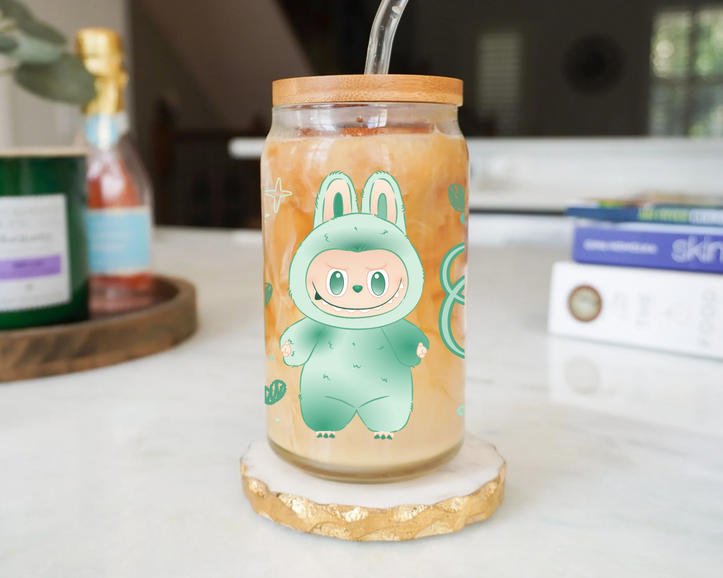 Monster Bubu Glass Cup