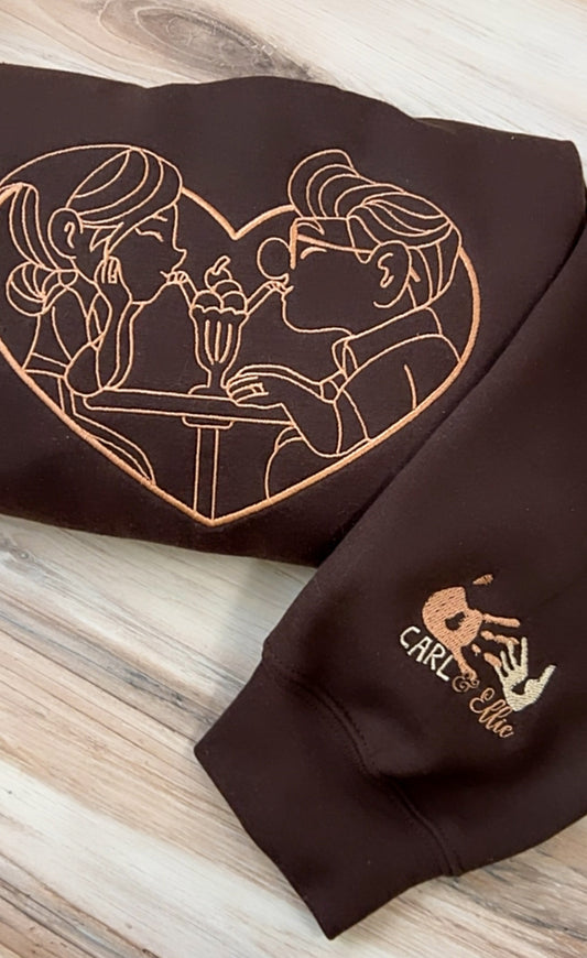 Adventure Together Neutral Embroidered Sweater