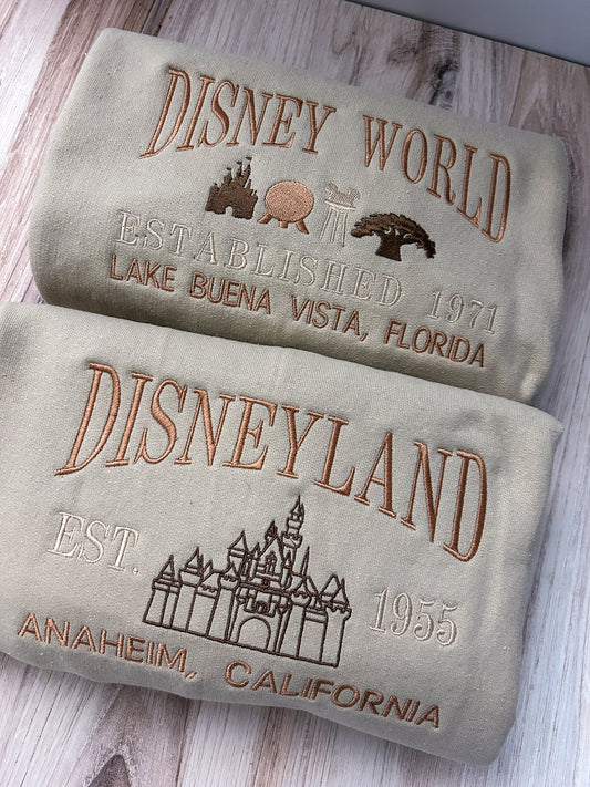 Park Bound Neutral Embroidered Sweater