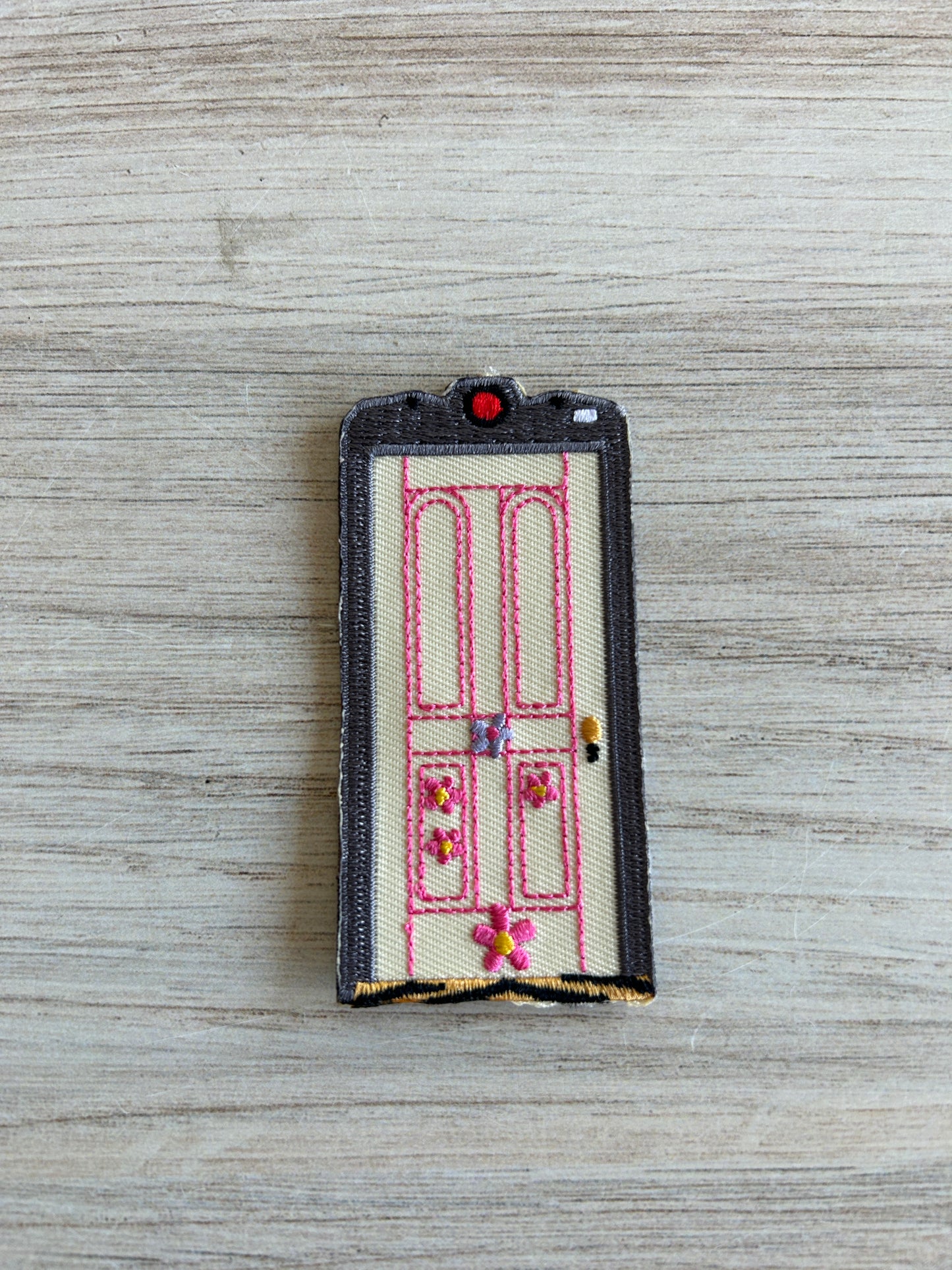 Boo's Door Iron on Patch