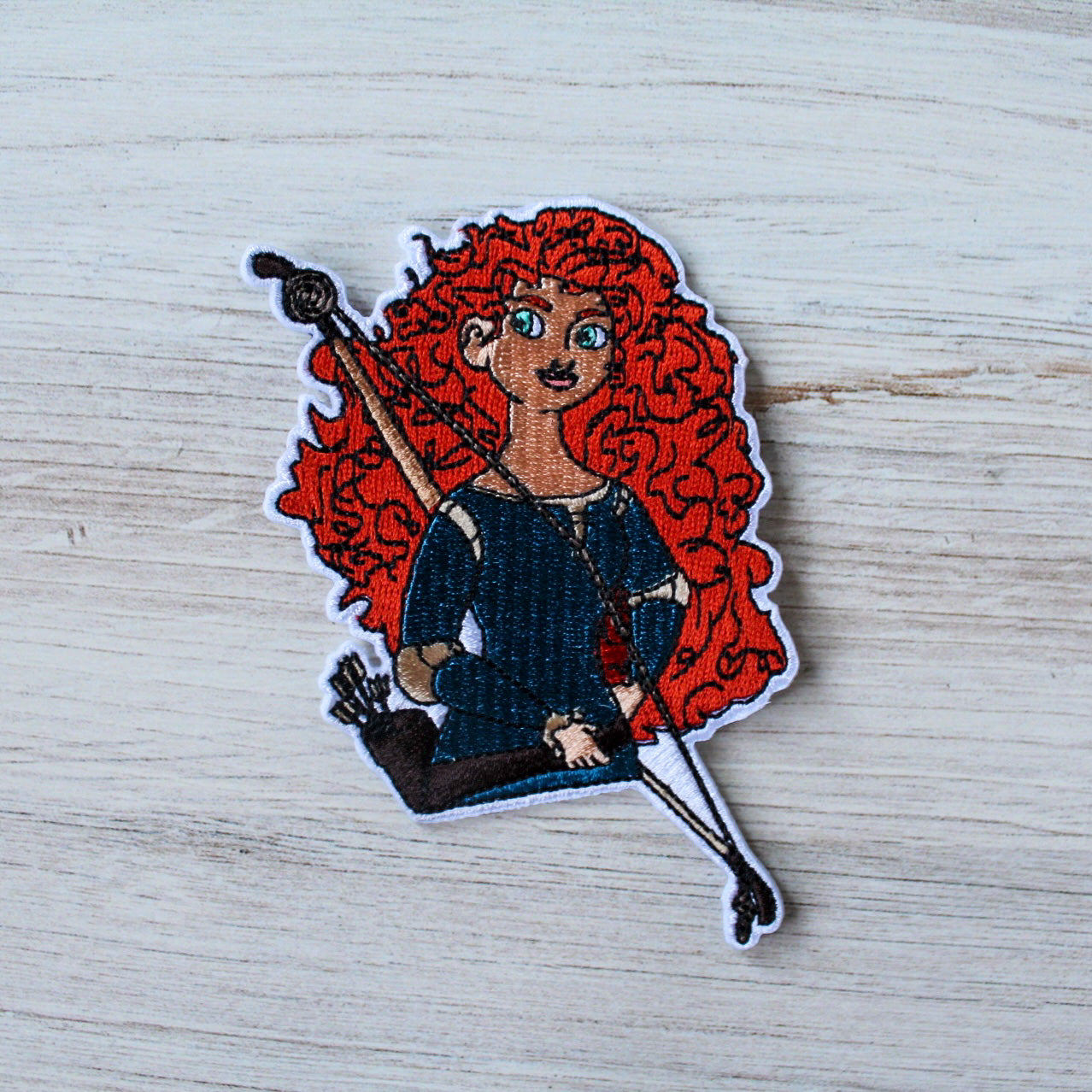 Scottish Princess Iron on Patch