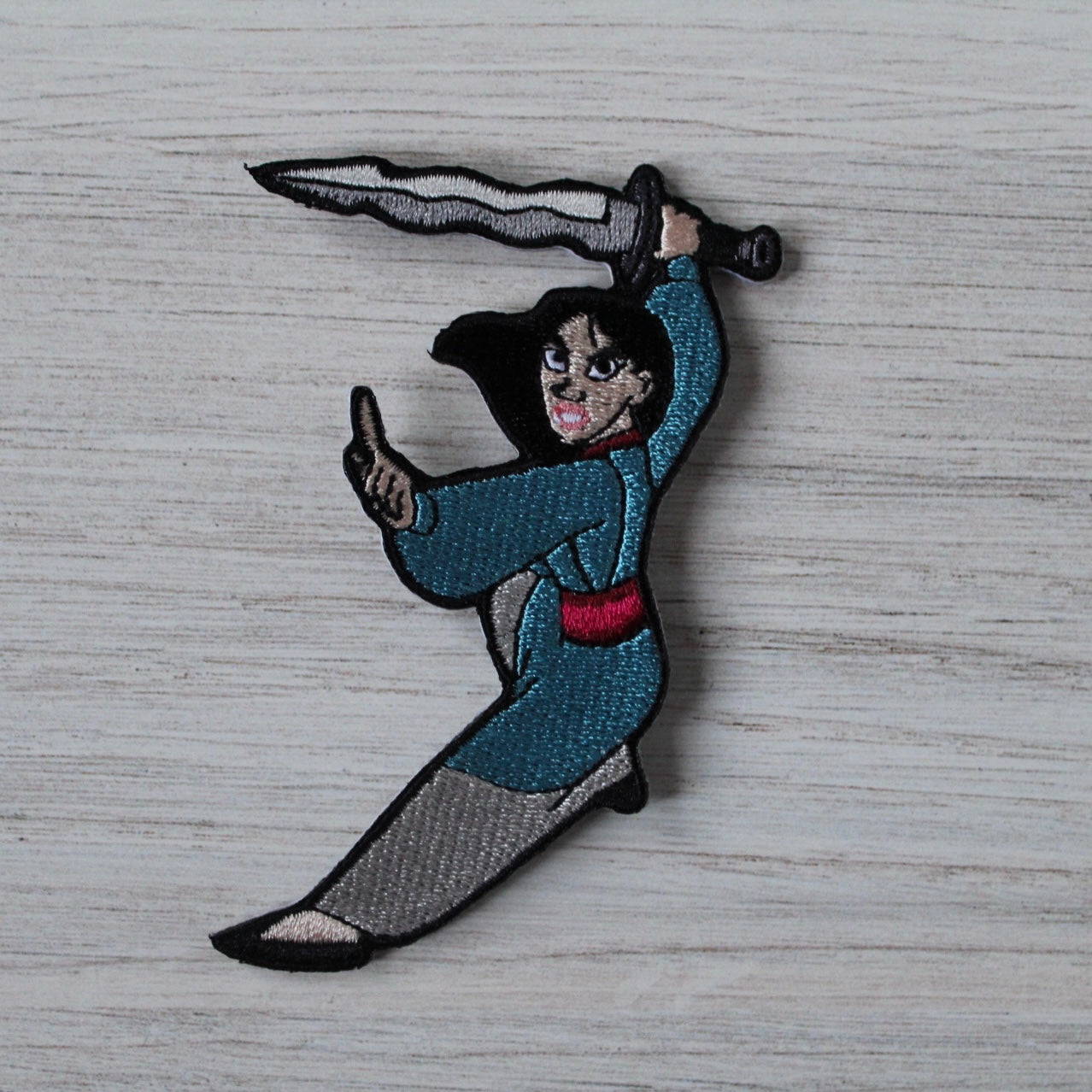 Warrior Princess Iron on Patch