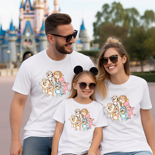 Blue Pup and Friends Shirt