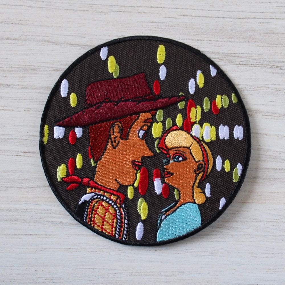 CLEARANCE Cowboy and Sheep Herder Iron on Patch