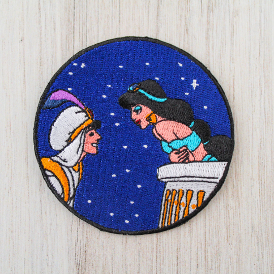 A Whole New World Iron on Patch