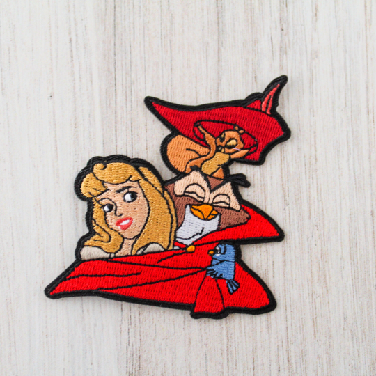 Princess Dance Scene Iron on Patch