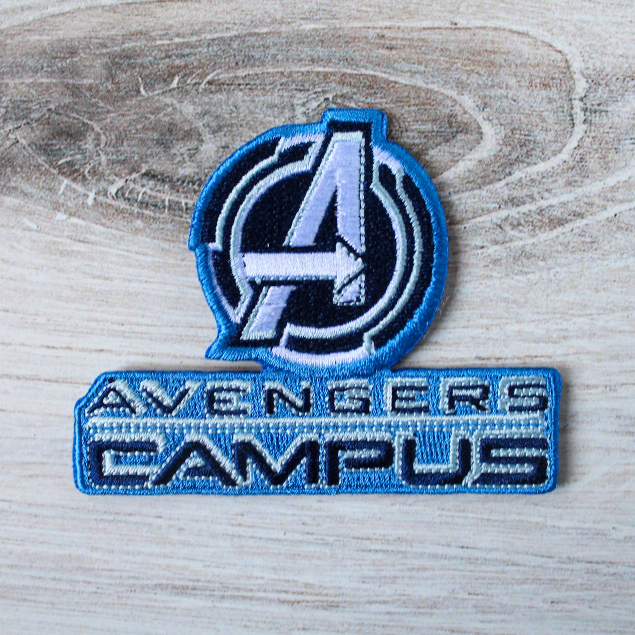 Superhero Campus Iron on Patch