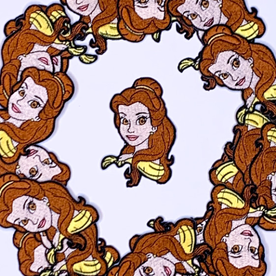 Beauty Princess Iron on Patch