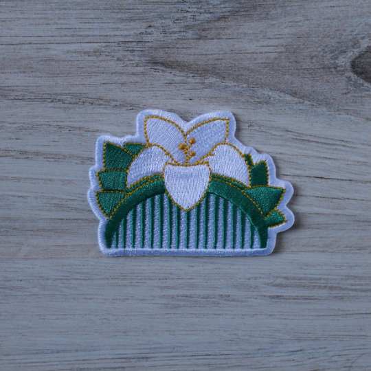 Princess Comb Iron on Patch