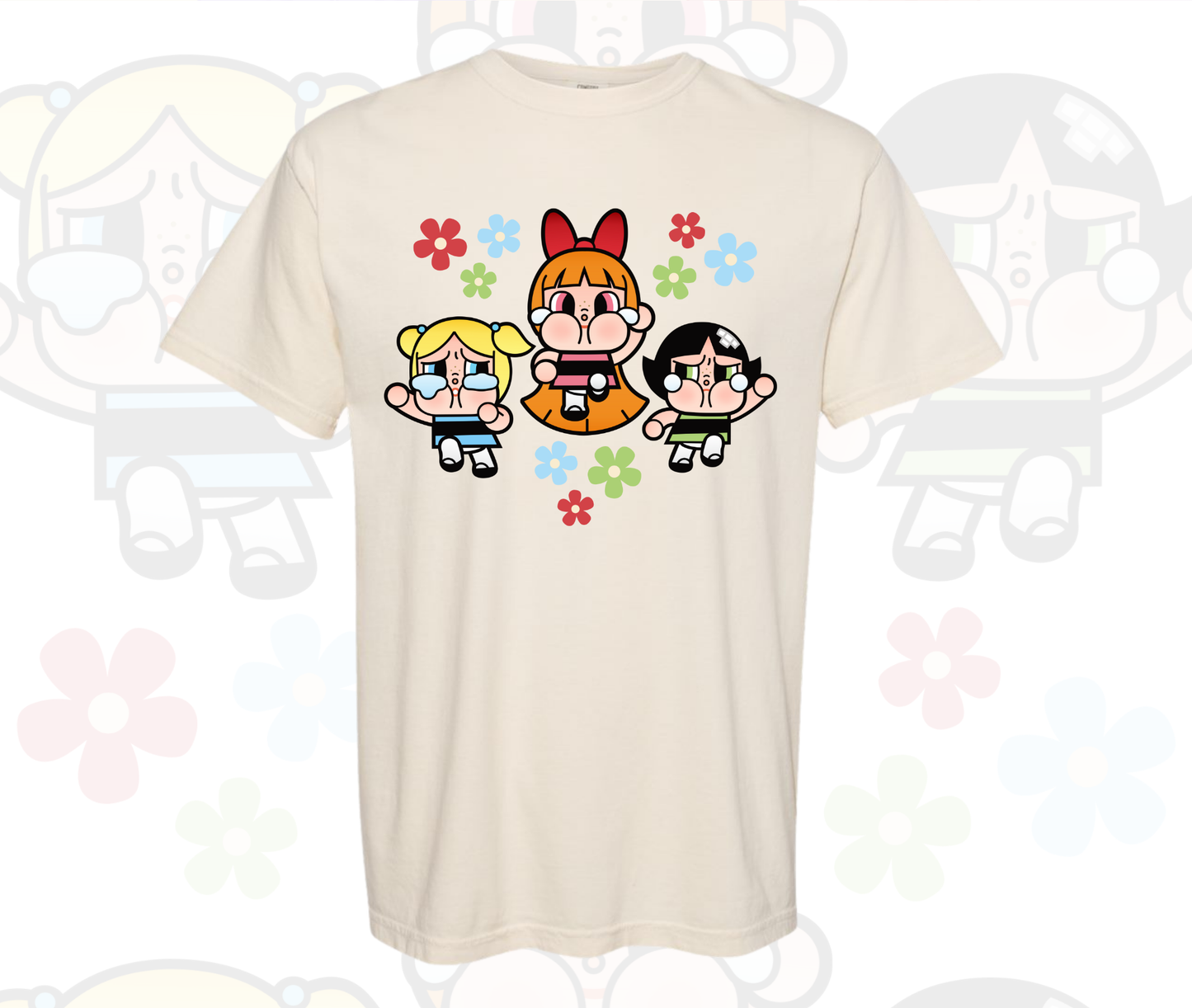 Crying Superhero Sisters Shirt