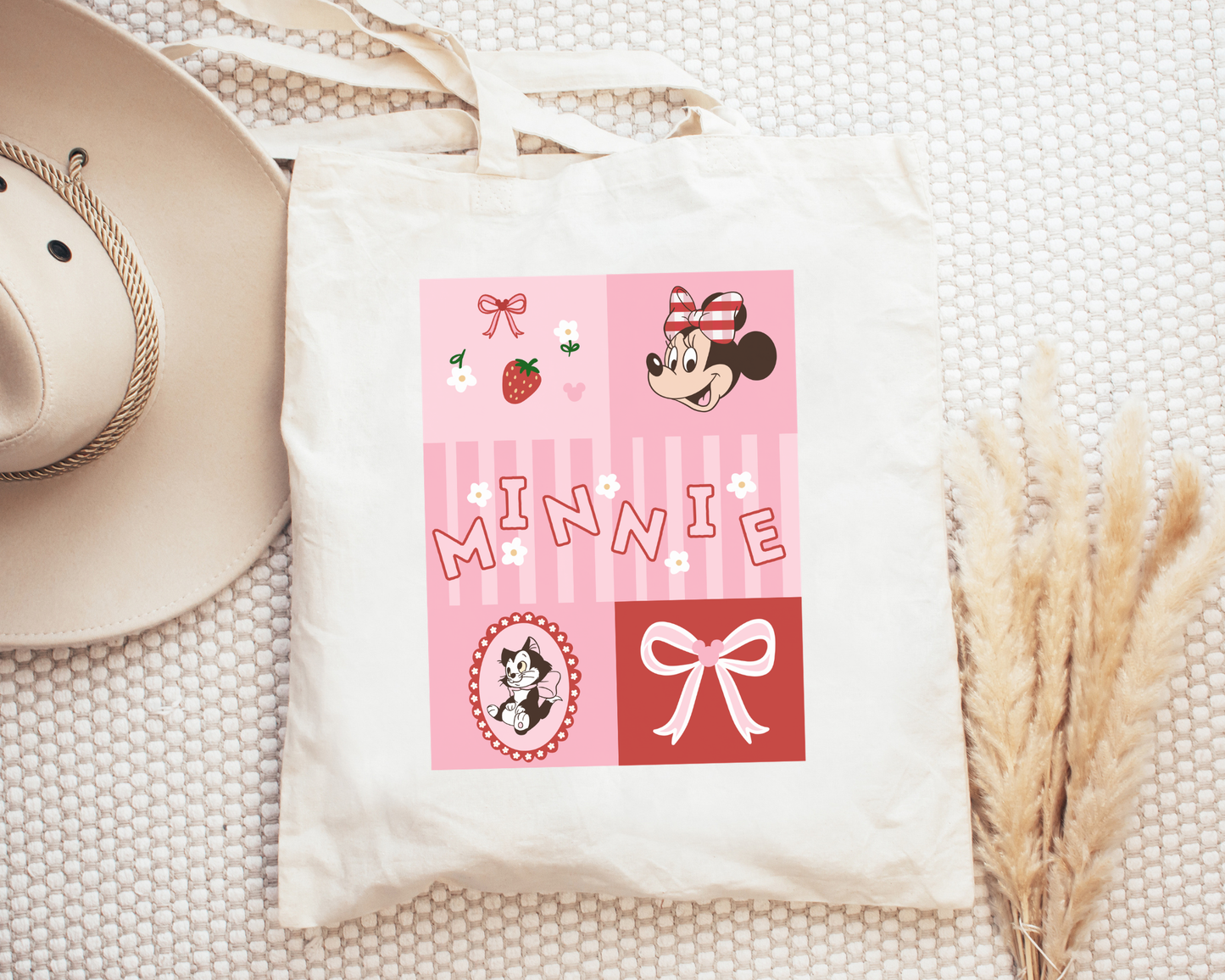 Minnie Block Tote Bag