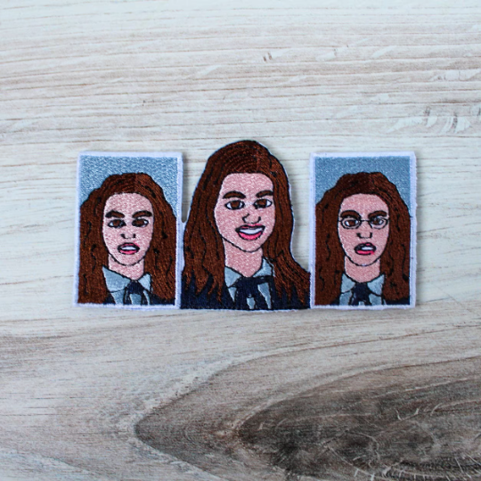 Princess Makeover Iron on Patch