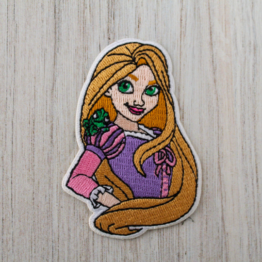 Lost Princess and Sidekick Iron on Patch