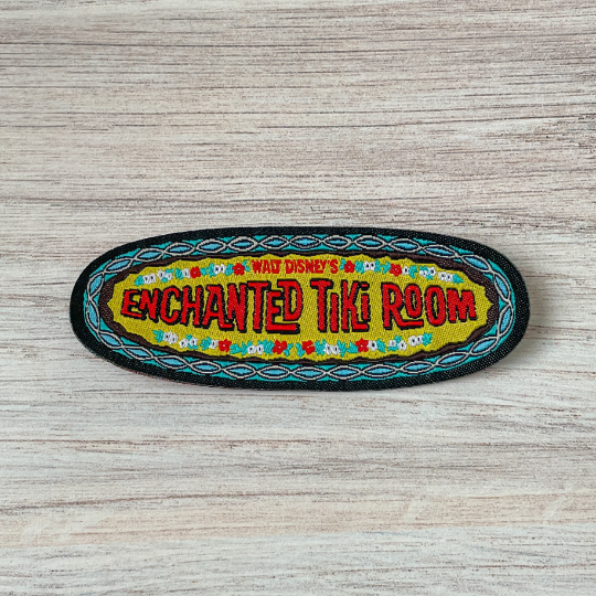 Tiki Room Iron on Patch