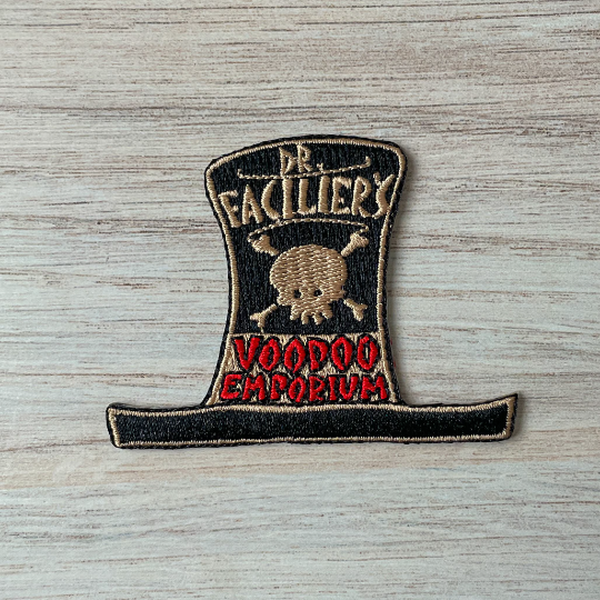 Voodoo King Emporium Iron on Patch
