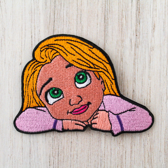 Young Lost Princess Iron on Patch