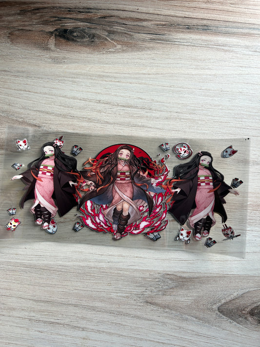 Demon Anime Girl Cup Wrap