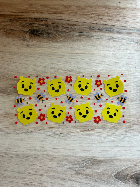 Pooh Bear and Bees Cup Wrap