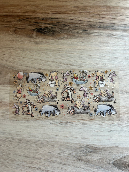 Pooh Bear Cup Wrap