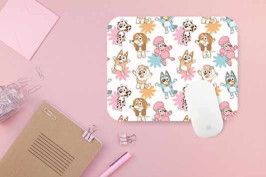 Pup and Friends Mouse Pad