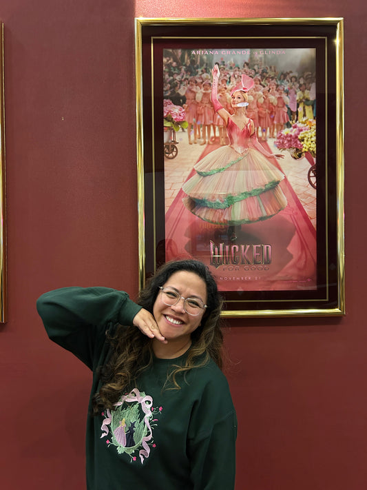 Wicked Locket Embroidered Sweater