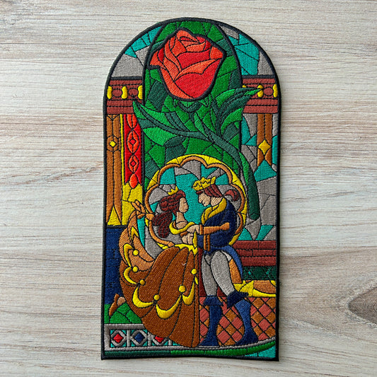 Stained Glass Large Iron on Patch